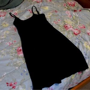 Black bodycon dress